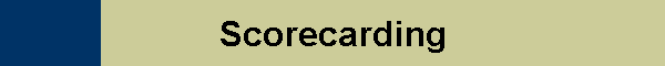 Scorecarding